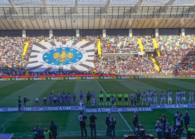 Udinese v SPAL: Tribuna Distinti - Picture of Stadio Friuli (Dacia Arena),  Udine - Tripadvisor