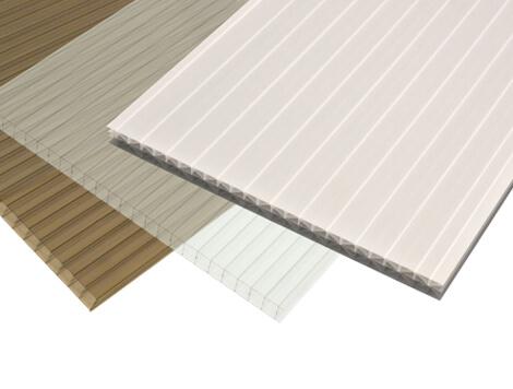 16mm 20mm Clear Polycarbonate Roofing Sheet - UV Protection